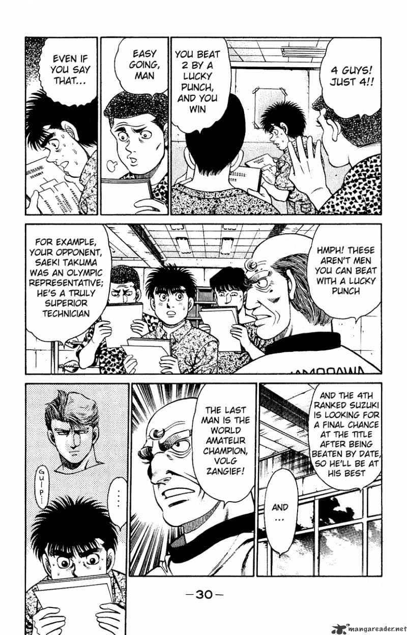 Hajime no Ippo: Fighting Spirit, Chapter 134 image 08